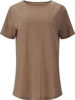 Athlecia Lizzy Slub S S Tee walnut