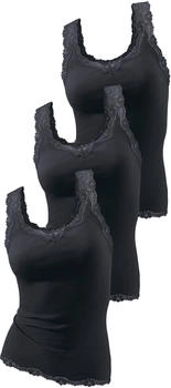H.I.S Jeans Damen Tanktop schwarz 3410096