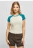 Urban Classics Organic Stretch Short Retro Baseball Tee weiß