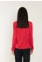 Seidel Langarmshirt Tropfenausschnitt rot