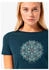 Super Natural Ornament T-Shirt blau