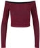 Urban Classics Damen Shirt burgund