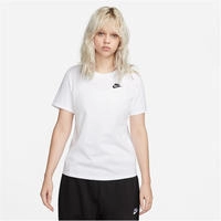 Nike - Sportswear Club Essentials T-Shirt Damen wei&szlig;