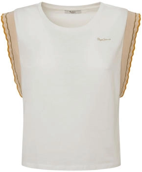 Pepe Jeans Shirt 'Edma' nude curry gold weiß