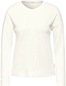Cecil Langarmshirt vanilla white