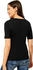 Street One T-Shirt V-Ausschnitt schwarz