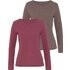 Vivance Dreams Langarmshirt taupe