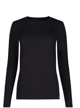 Skiny Shirt Langarm schwarz