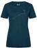 Super Natural Gipfelglück Tee Merinoshirt blau kupfer