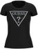Guess T-Shirt Shiny Triangle schwarz