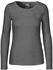 Neutral Damen Longsleeve dark heather