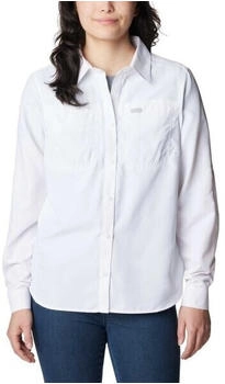 Columbia Silver Ridge LS Damenhemd wei&szlig;