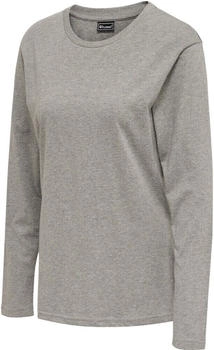 Hummel Hmlred Basic T-Shirt L S Shirt grau