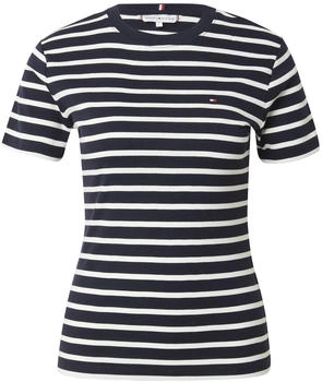 Tommy Hilfiger Damen T-Shirt 'Cody' ecru marine