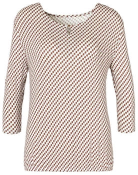 Vivance Dreams Shirt braun wei&szlig;