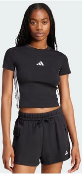Adidas 3-Streifen Slim Baby T-Shirt schwarz wei&szlig;