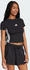 Adidas 3-Streifen Slim Baby T-Shirt schwarz weiß