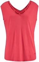 s.Oliver T-Shirt mit Zierb&auml;ndern am Ausschnitt, Kurzarmshirt, sommerlich