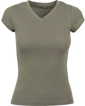 Build Your Brand BY062-Ladies Basic Tee T-Shirt olive