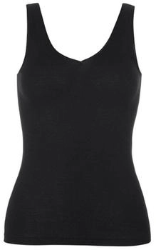 Hanro Woolen Silk Trägerhemd schwarz