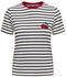 Only ONLHEART S S TEE JRS cloud dancer