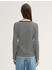 Tom Tailor Denim Gestreiftes Langarmshirt aus Bio-Baumwolle black white