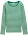 tonal green stripe