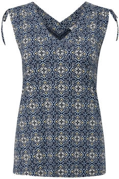 S.Oliver Ärmelloses Shirt mit Bindedetail an der Schulterpartie (2147032) blau