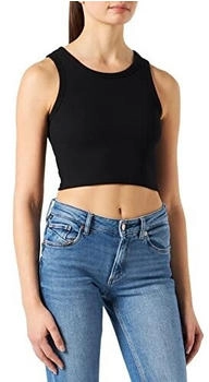 JJXX JXFALLON SL Rib Tank TOP NOOS T-Shirt schwarz
