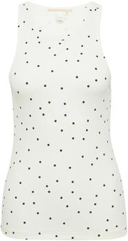 S.Oliver Geripptes Tanktop mit All-over-Print (2165274) creme