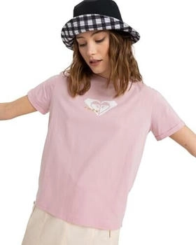 Roxy Oceanregular Corpo T-Shirt bleached mauve