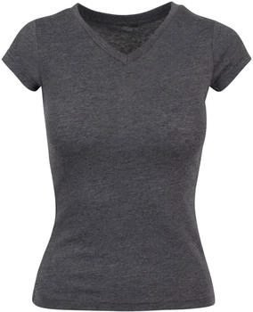 Build Your Brand Damen T-Shirt Baumwolle bedruckbar Jersey
