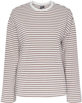Pieces Shirt 'PCSadie' beige weiß 13373203