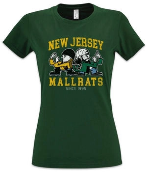 Urban Backwoods Mallrats Damen T-Shirt grün