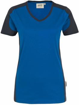 Hakro V-Shirt 'CONTRAST PERFORMANCE' royal