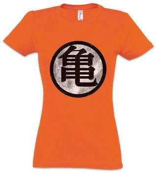Urban Backwoods Print-Shirt Master Goku Damen T-Shirt Dragonball Son Anime Z Roshi's Goku Kult 1-tlg