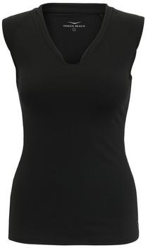 Venice Beach Funktionsshirt 'Eleam' v-ausschnitt feuchtigkeitsregulierend schwarz