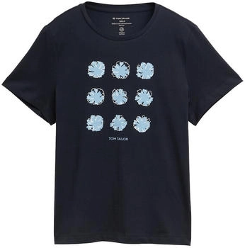 Tom Tailor Basic T-Shirt aus Bio-Baumwolle sky captain blue (1045534)