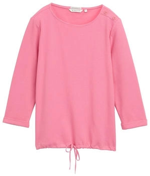 Tom Tailor Langarmshirt mit Knopf-Details Bright Rose (1045536)