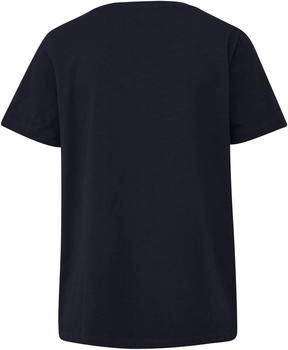 S.Oliver T-Shirt mit V-Ausschnitt (2154932) blau