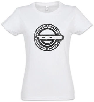 Urban Backwoods Laughing Man T-Shirt weiß