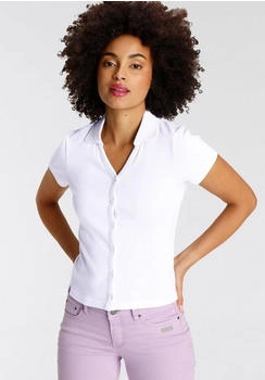 KangaROOS Poloshirt Kurzarm weiß