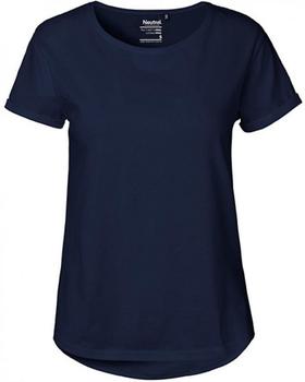 Neutral Roll Up Sleeve T-Shirt navy