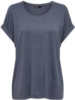 ONLY T-Shirt "ONLMOSTER &ndash; Kurzarmshirt mit Aufschlag und klassischem Look"