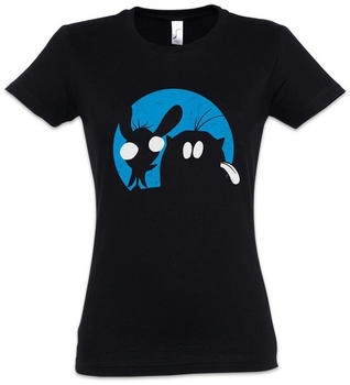 Urban Backwoods Ren Damen T-Shirt schwarz