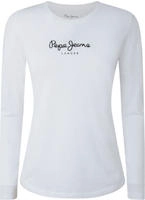 Pepe Jeans Langarmshirt "NEW VIRGINA L/S" mit Logo-Print