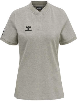 Hummel hmlMOVE GRID Polo grau meliert