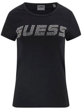 Guess T-Shirt Strass Jet Black A996