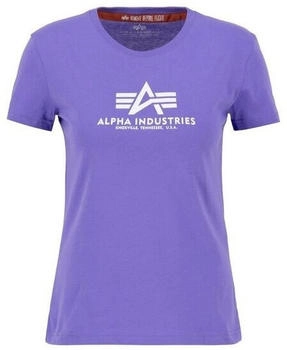 Alpha Industries New Basic T Wmn T-Shirt electric violet