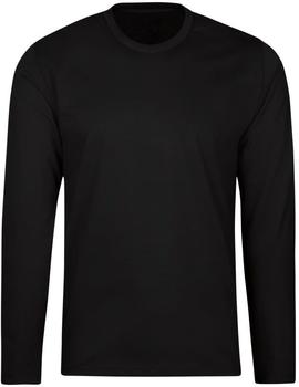 Trigema Langarmshirt 536501 schwarz